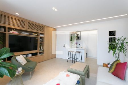 Sala de apartamento à venda com 1 quarto, 80m² em Cerqueira César, São Paulo