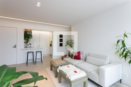 Sala de apartamento à venda com 1 quarto, 80m² em Cerqueira César, São Paulo