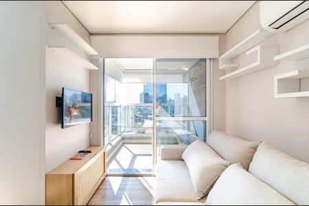 Sala de apartamento à venda com 1 quarto, 30m² em Pinheiros, São Paulo
