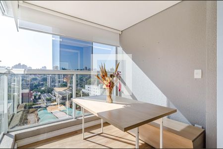 Varanda de apartamento à venda com 1 quarto, 30m² em Pinheiros, São Paulo