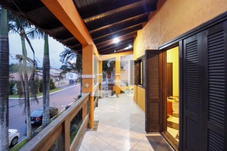 Varanda da Sala de casa à venda com 3 quartos, 214m² em Nossa Senhora das Gracas, Canoas