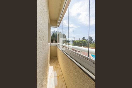 Varanda da Sala de apartamento para alugar com 2 quartos, 60m² em Jardim Vila Rica, Santo André