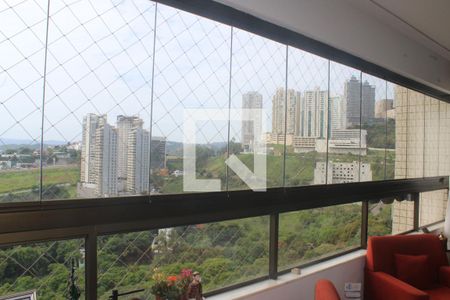 Vista da Sala de apartamento à venda com 3 quartos, 111m² em Vila da Serra, Nova Lima