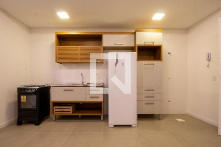 Cozinha de apartamento para alugar com 1 quarto, 34m² em Trindade, Florianópolis