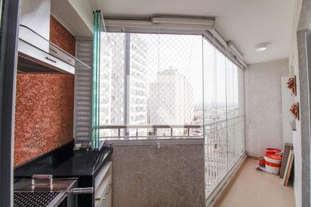 Varanda gourmet de apartamento à venda com 3 quartos, 65m² em Vila Prudente, São Paulo