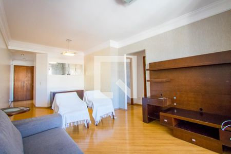 Sala de apartamento para alugar com 2 quartos, 81m² em Vila Valparaíso, Santo André