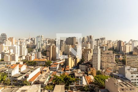 Vista do Quarto de apartamento para alugar com 1 quarto, 32m² em Bela Vista, São Paulo