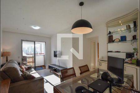 Sala de apartamento à venda com 3 quartos, 70m² em Cidade Monções, São Paulo