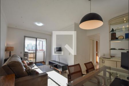 Sala de apartamento à venda com 3 quartos, 70m² em Cidade Monções, São Paulo