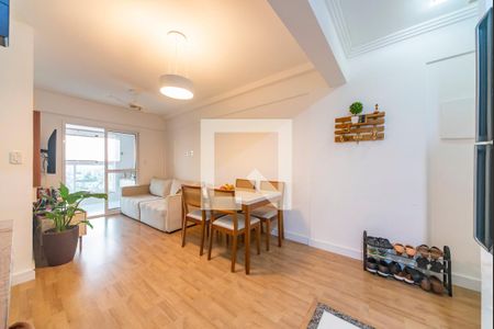 Sala de apartamento à venda com 2 quartos, 62m² em Jardim, Santo André