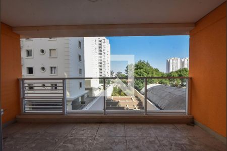 Varanda  de apartamento para alugar com 1 quarto, 42m² em Campo Belo, São Paulo