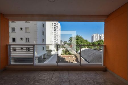 Varanda  de apartamento para alugar com 1 quarto, 42m² em Campo Belo, São Paulo