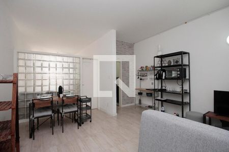Sala de apartamento para alugar com 1 quarto, 41m² em República, São Paulo