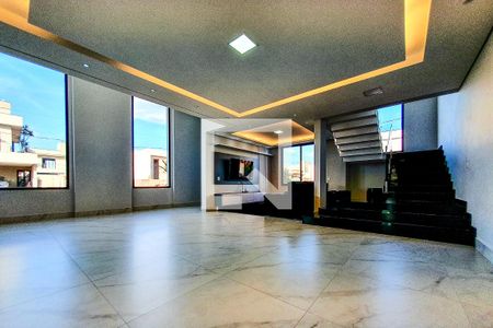 SALA de casa de condomínio para alugar com 4 quartos, 265m² em Parque Brasil 500, Paulínia