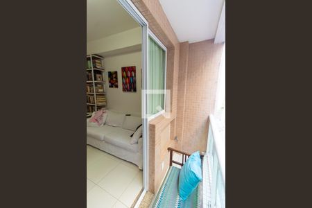 Varanda de apartamento à venda com 2 quartos, 65m² em Humaitá, Rio de Janeiro