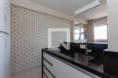 Cozinha de apartamento para alugar com 1 quarto, 36m² em Centro, Curitiba