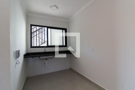 Cozinha de apartamento para alugar com 1 quarto, 32m² em Jardim Vera Cruz, Sorocaba