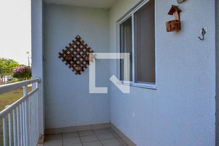 Varanda de apartamento para alugar com 3 quartos, 70m² em Vila São Francisco, Hortolândia