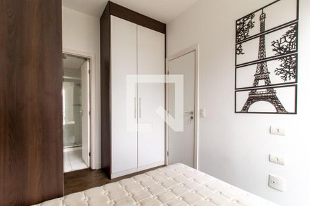 Quarto 1 - Suite de apartamento para alugar com 1 quarto, 40m² em Portão, Curitiba