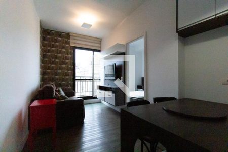 Sala de apartamento para alugar com 1 quarto, 40m² em Portão, Curitiba