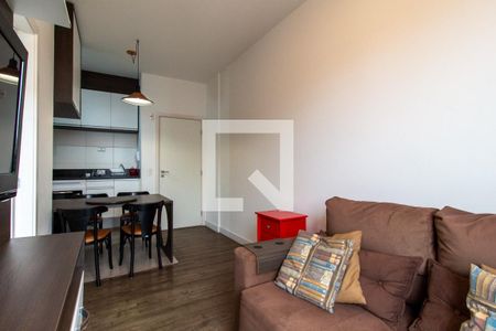 Sala de apartamento para alugar com 1 quarto, 40m² em Portão, Curitiba