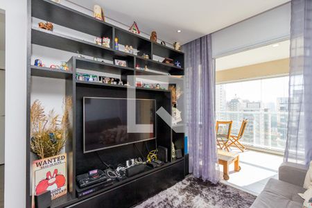 Sala de apartamento à venda com 2 quartos, 70m² em Vila Gertrudes, São Paulo