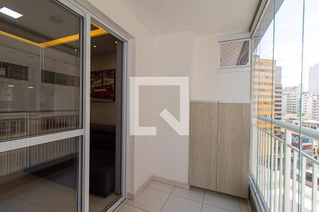 Varanda de kitnet/studio à venda com 1 quarto, 36m² em República, São Paulo