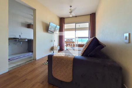 Sala de apartamento para alugar com 2 quartos, 67m² em Parque Enseada, Guarujá