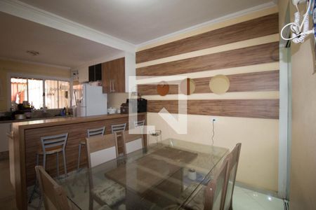 Sala de Jantar de casa à venda com 3 quartos, 126m² em Jardim Laone, São Paulo