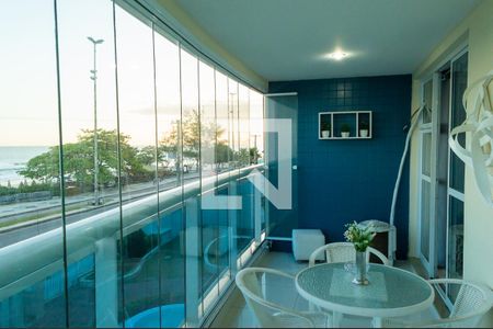 Varanda da Sala de apartamento para alugar com 2 quartos, 90m² em Barra da Tijuca, Rio de Janeiro