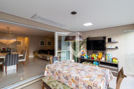 Varanda Gourmet de apartamento à venda com 3 quartos, 162m² em Santana, São Paulo