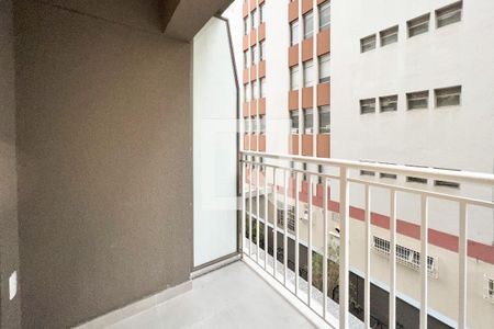 Varanda de kitnet/studio à venda com 1 quarto, 26m² em Vila Nova Conceição, São Paulo