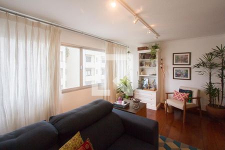 Sala de apartamento à venda com 3 quartos, 125m² em Brooklin Novo, São Paulo