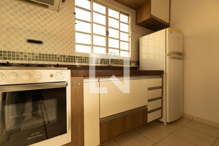 Cozinha de apartamento para alugar com 1 quarto, 43m² em Jardim Paulista Ii, Indaiatuba