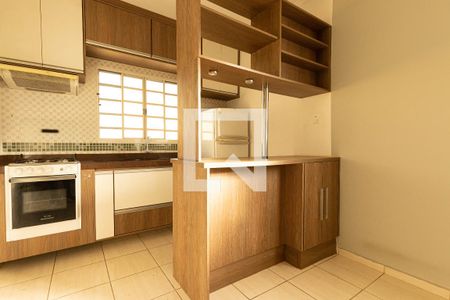 Detalhe cozinha de apartamento para alugar com 1 quarto, 43m² em Jardim Paulista Ii, Indaiatuba