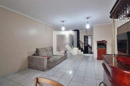 Sala de casa à venda com 3 quartos, 125m² em Jardim Las Vegas, Santo André