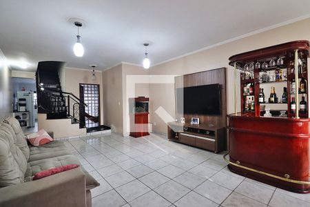 Sala de casa à venda com 3 quartos, 125m² em Jardim Las Vegas, Santo André