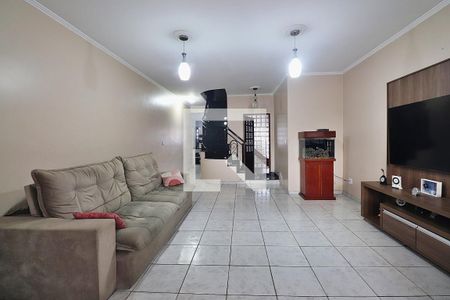 Sala de casa à venda com 3 quartos, 125m² em Jardim Las Vegas, Santo André