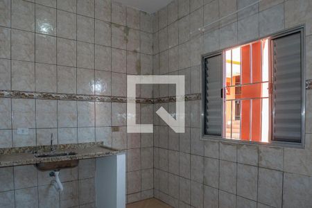 Cozinha de casa para alugar com 1 quarto, 40m² em Jardim Pacaembu, Jundiaí