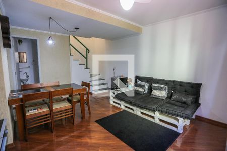 Sala de Estar de apartamento à venda com 2 quartos, 86m² em Vila Polopoli, São Paulo