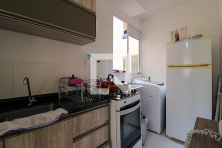 Cozinha de apartamento para alugar com 2 quartos, 33m² em Rio Branco, Canoas