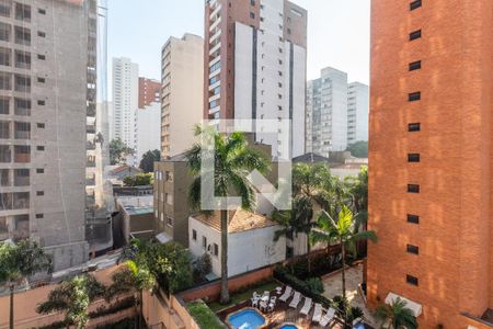 Sala - Vista de apartamento para alugar com 1 quarto, 31m² em Pinheiros, São Paulo