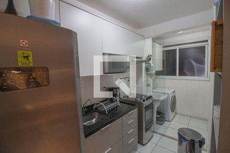 cozinha de apartamento à venda com 2 quartos, 54m² em Jardim das Acácias, São Paulo