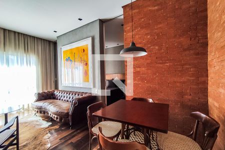 Sala de apartamento para alugar com 1 quarto, 47m² em Morumbi, São Paulo