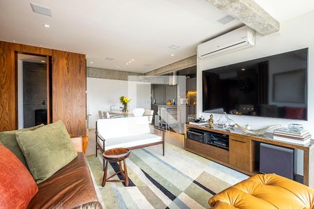 Sala de apartamento à venda com 1 quarto, 79m² em Sumaré, São Paulo