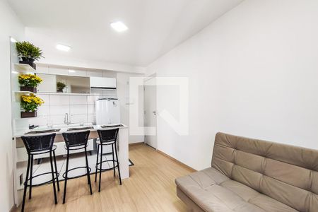 Sala de apartamento para alugar com 2 quartos, 42m² em Vila Plana, São Paulo