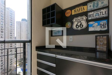 Varanda da Sala de apartamento para alugar com 2 quartos, 64m² em Jardim Parque Morumbi, São Paulo