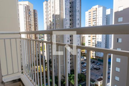 Varanda da Sala de apartamento para alugar com 2 quartos, 59m² em Swift, Campinas