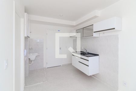 Sala/Cozinha de apartamento para alugar com 1 quarto, 27m² em Cidade Satélite Santa Bárbara, São Paulo