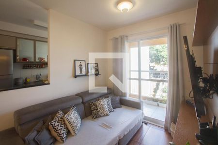 Sala de apartamento para alugar com 2 quartos, 51m² em Jardim Casablanca, São Paulo